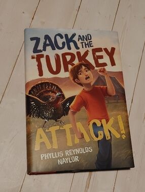 Zack And The Turkey Attack Children Chapter Novel Book Phyllis Reynolds Naylor